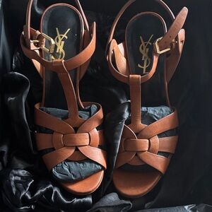 Saint Laurent Cognac Tribute 75, size 36